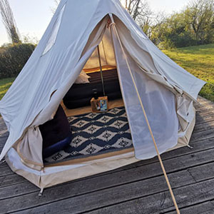 tipi campeur 4 personnes