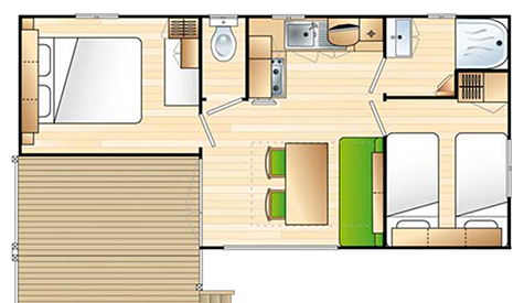 safari lodge location tente toile