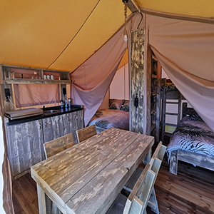 tente safari lodge famille glamping